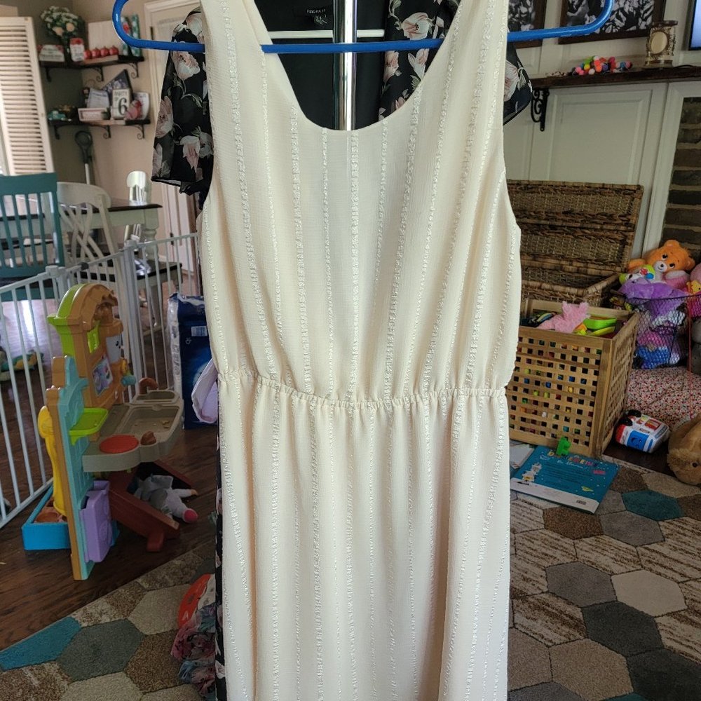 Cream Nude Forever 21 Dress